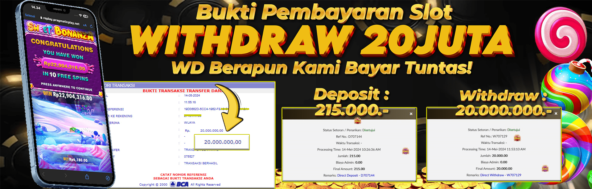 BUKTI KEMENANGAN