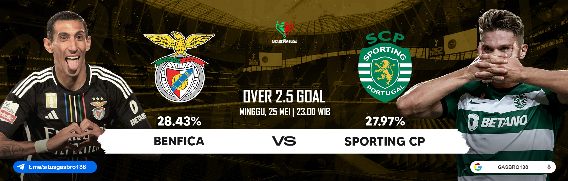 BENFICA VS SPORTING CP