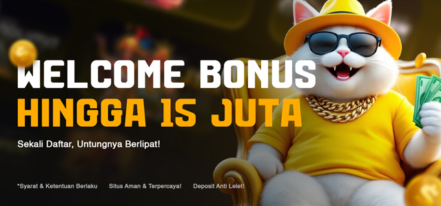 COMBO WELCOME BONUS UP TO Rp15.000.000