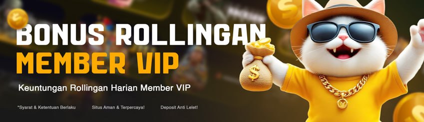 ROLLINGAN SLOT & CASINO MEMBER VIP HARIAN